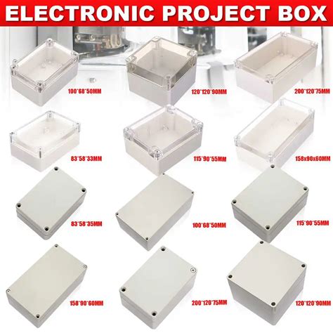 pvc enclosure box size